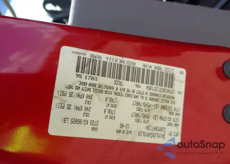 2007 Dodge Ram 1500 St from USA, damaged, VIN 1D7HA16K37J571054